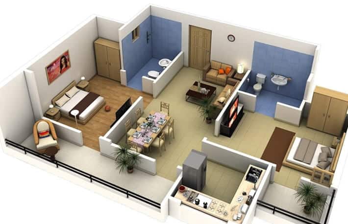 Как правильно спланировать пространство в квартире